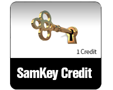 SamKey 1 Credit